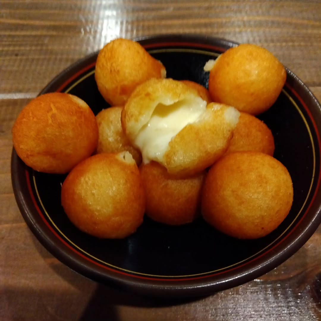 おつまみの１品、ジャガイモチーズ揚げ